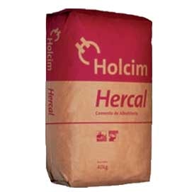 bolsa de holcim hercal de 40 kg.